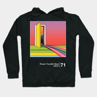 Flower Travellin' Band - Minimal Style Graphic Artwork Hoodie